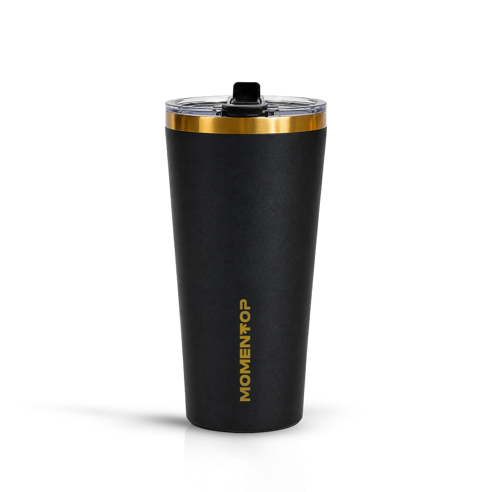 25oz ELITE TUMBLER MOMENTOP™| LUXURY BLACK